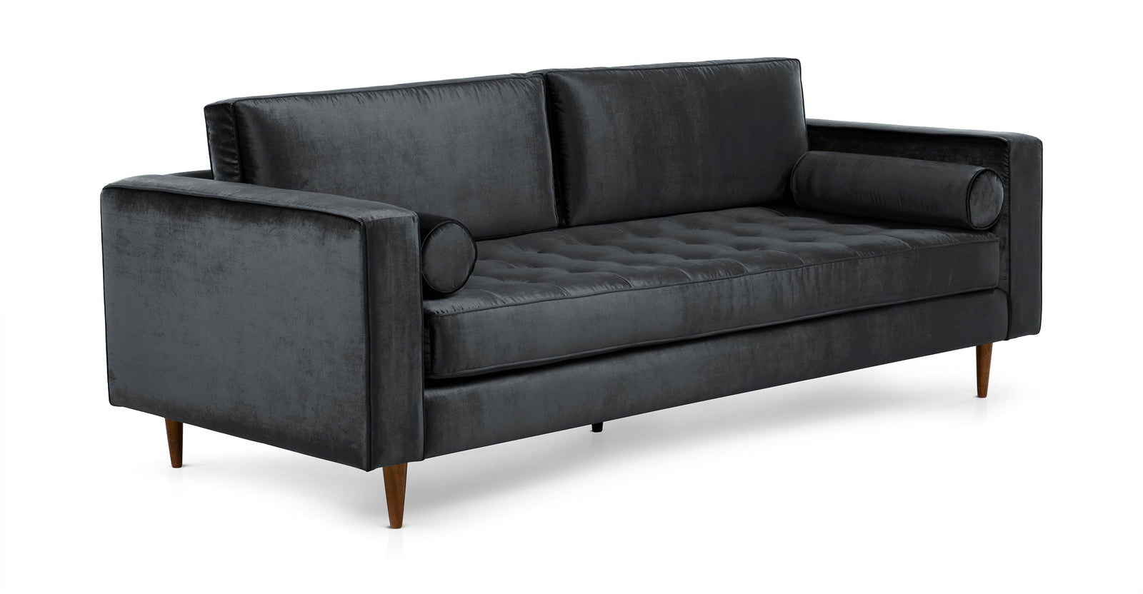 Velvet Lounge | Hand-Tufted Luxury Velvet Three-Seat Sofa