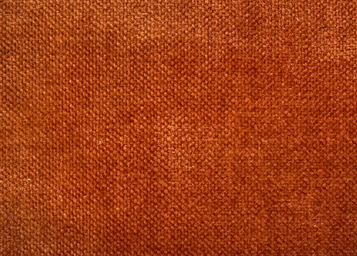 Burnt Orange Soft touch Chenille