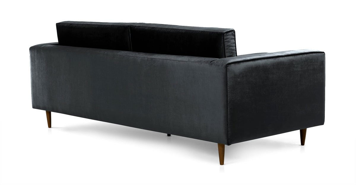 Velvet Lounge | Hand-Tufted Luxury Velvet Three-Seat Sofa