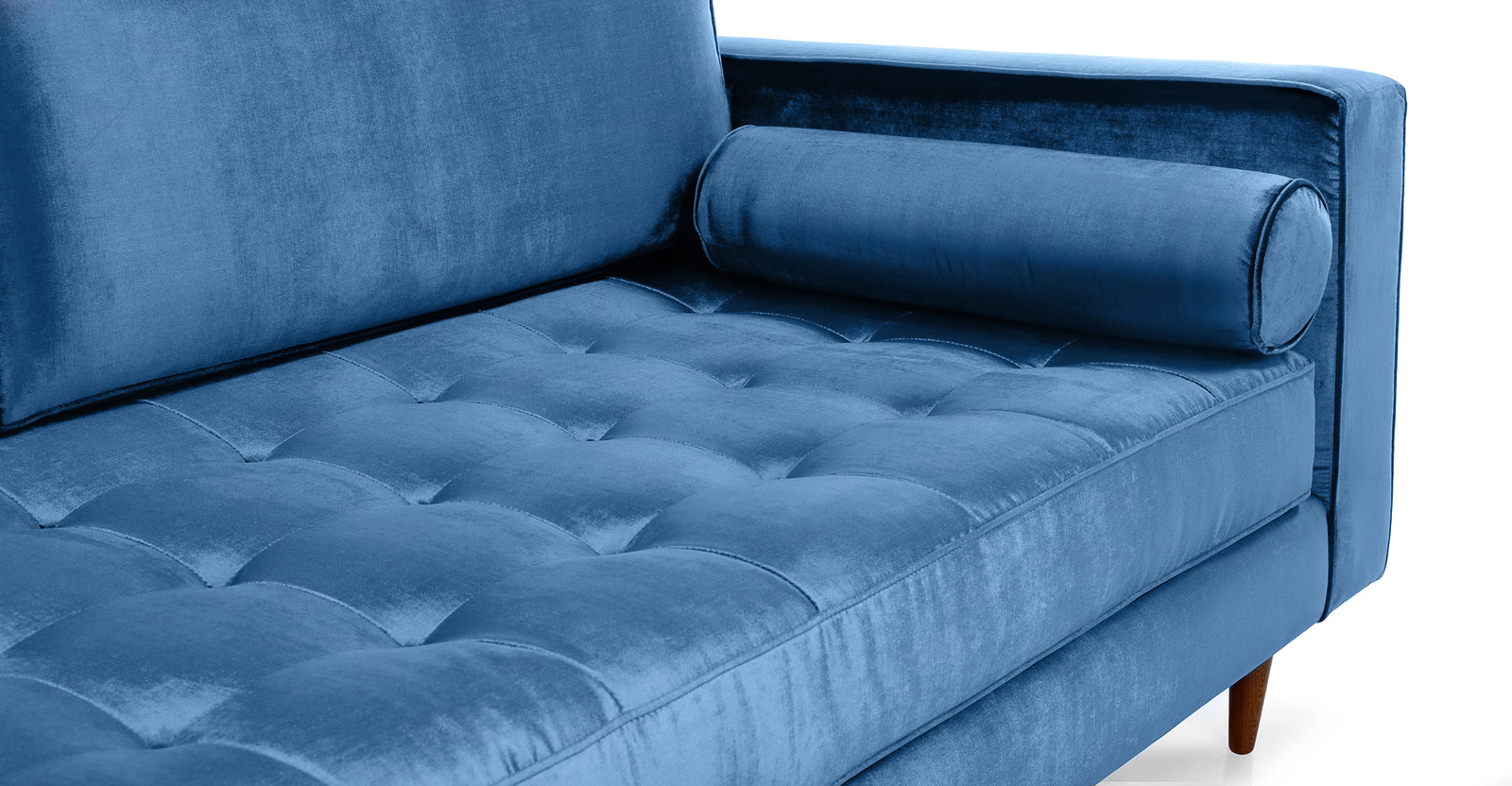 Velvet Lounge | Hand-Tufted Luxury Velvet Three-Seat Sofa